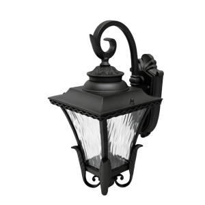 115058-01 - Outdoor Wall Light Black Model X18012-S Size 410×240×180 – NEWPOWER