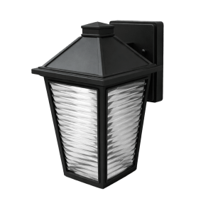 115060-01 - Outdoor Wall Light Black Model X23002-S Size 280×190×165 – NEWPOWER