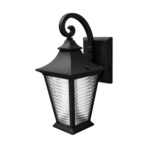 115061-01 - Outdoor Wall Light Black Model X23058-S Size 395×150×200 – NEWPOWER