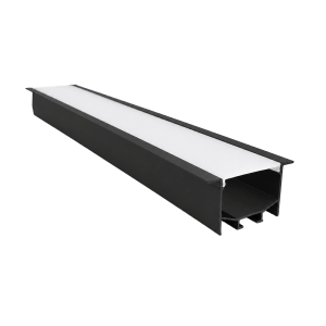 Aluminum Profile Black Recessed Wall/Ceiling 3m Size 10035B – NEWPOWER