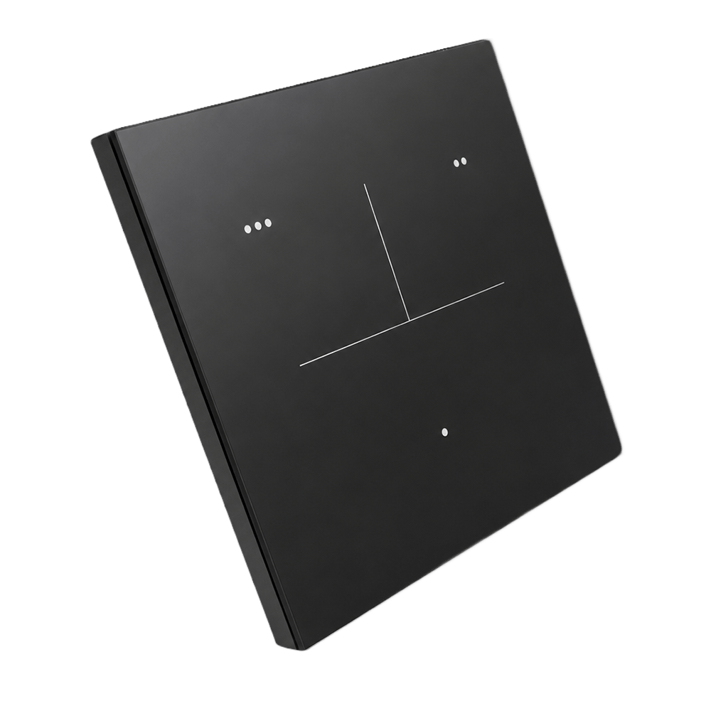 Smart Switch Triple WiFi Black Glass Panel – NEWPOWER - Image 2