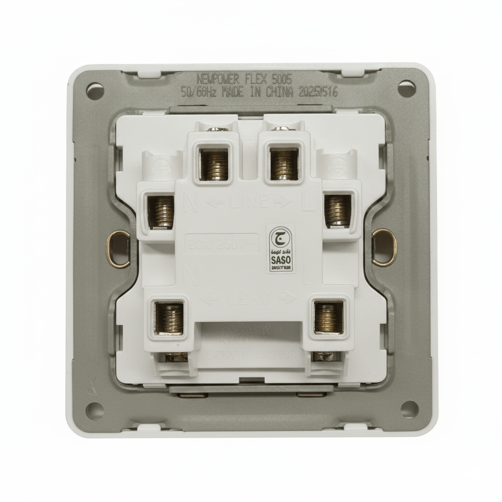 Air Conditioner Switch 45A 7×7 10 mm White – NEWPOWER FLEX - Image 3